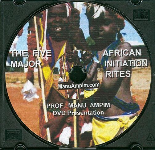 DVD - The Five Major African Initiation Rites (DVD001)