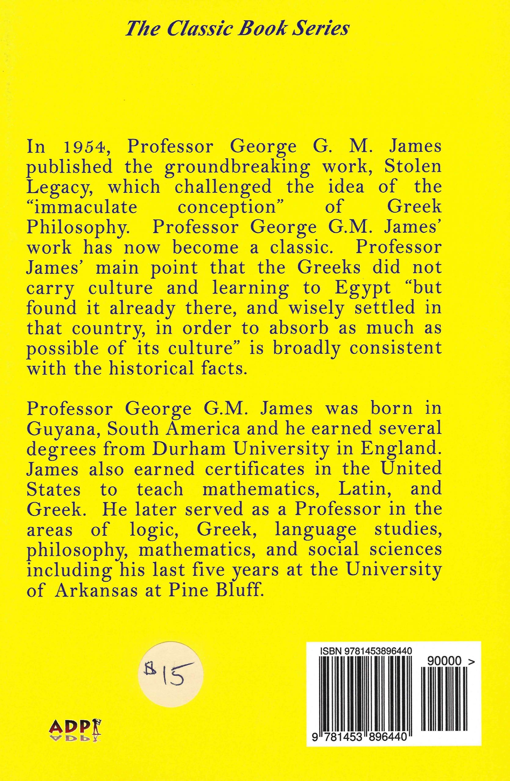 Stolen Legacy: The Greek Philosophy Is A Stolen Egyptian Philosophy (2012) - Image 2