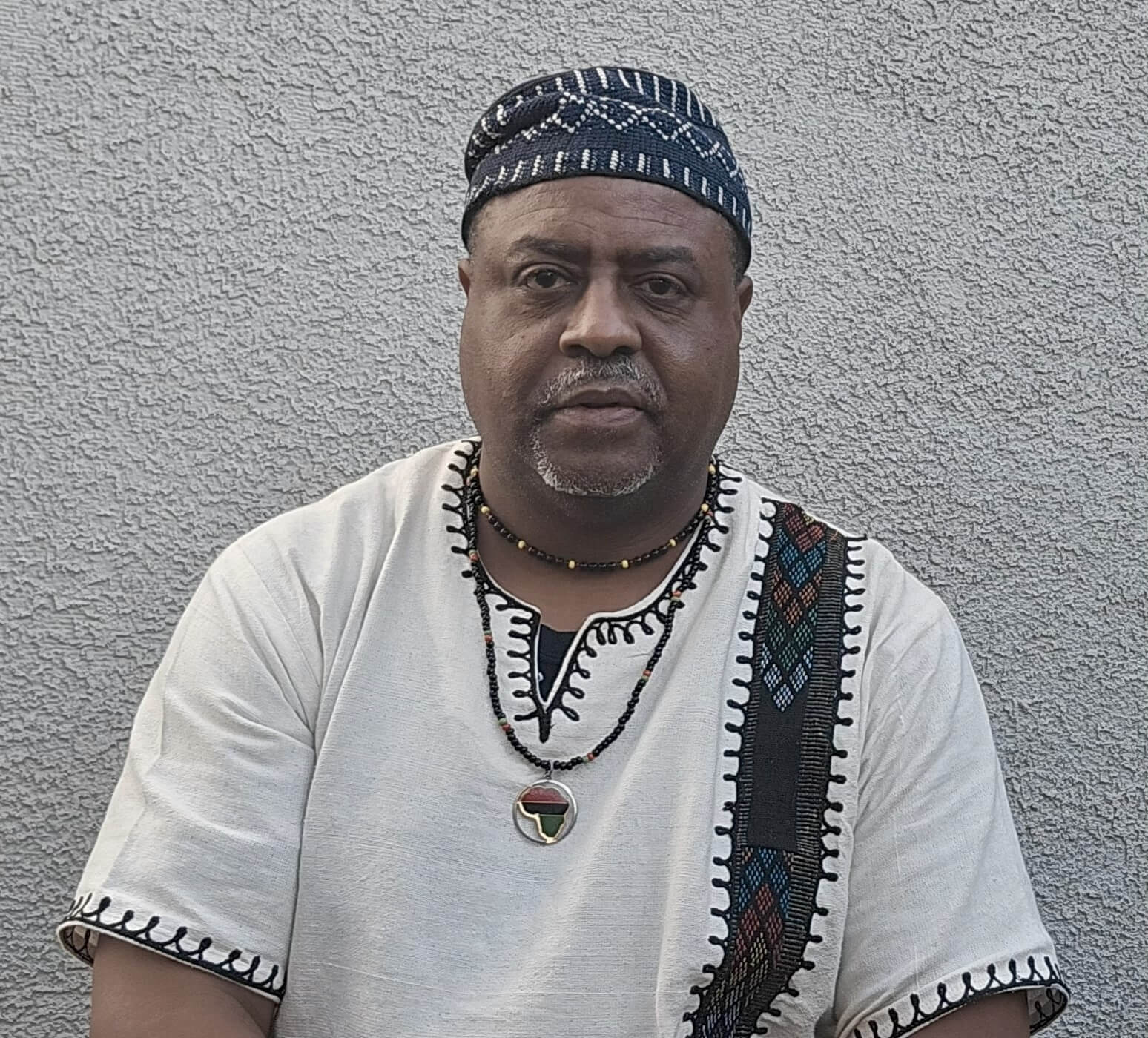 front portrait of prof. ampim